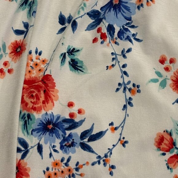 🌹 JUNIORS Three Pink Hearts Trixxi Floral High Neck Maxi Dress | Size L ☀️ - Picture 5 of 5